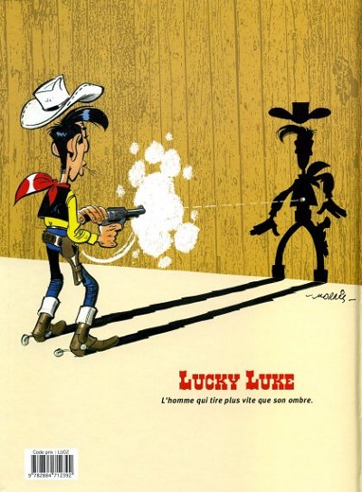 Verso de l'album Les aventures de Lucky Luke Tome 3 L'homme de Washington