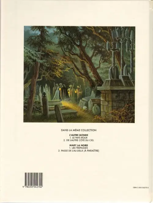 Verso de l'album Mary la Noire Tome 1 Les trépassés