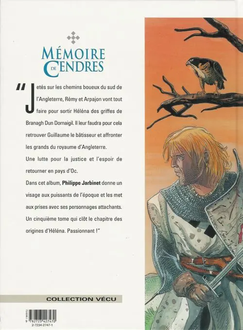 Verso de l'album Mémoire de Cendres Tome 5 La danse des géants