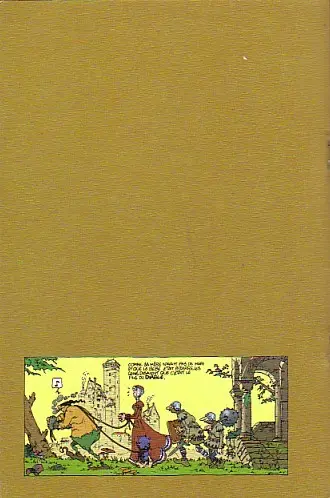 Verso de l'album Merlin La vieillesse de Merlin