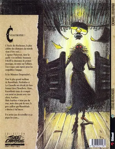 Verso de l'album Minettos Desperados Tome 2 L'étoile des rocheuses
