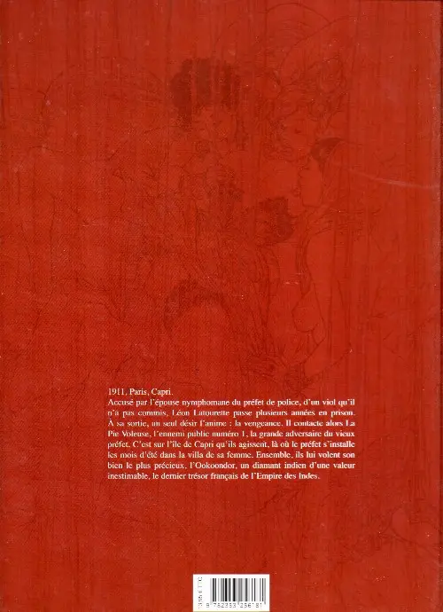 Verso de l'album Nuits Indiennes