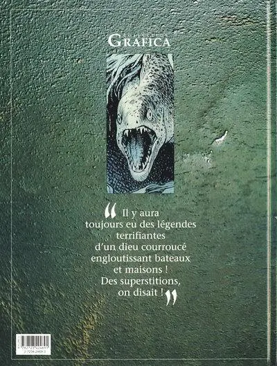 Verso de l'album Pharaon Tome 8 Le géant englouti