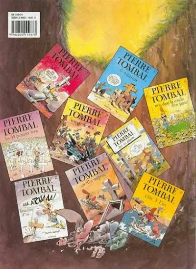 Verso de l'album Pierre Tombal Tome 9 Voyage de n'os