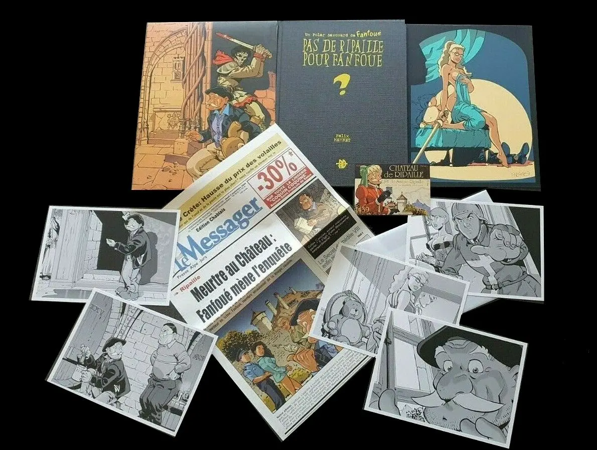Autre de l'album Fanfoué des Pnottas Les polars savoyards Tome 2 Pas de ripaille pour Fanfoué