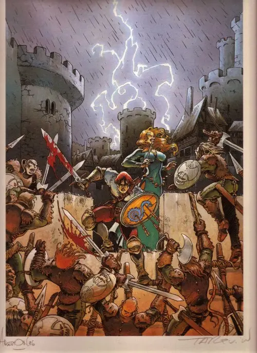 Autre de l'album Lanfeust de Troy Tome 3 Castel Or-Azur