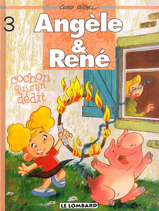 Couverture de l'album Angèle & René Tome 3 Cochon qui s'en dédit