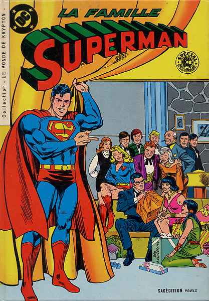 Couverture de l'album Superman - Collection le Monde de Krypton Tome 1 La famille Superman