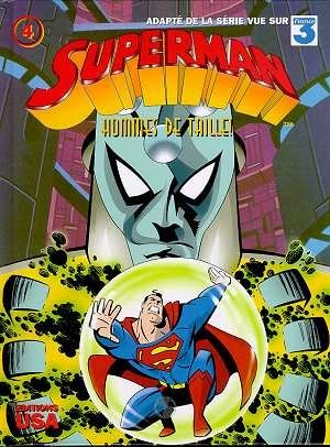 Couverture de l'album Superman Tome 4 Hommes de taille !
