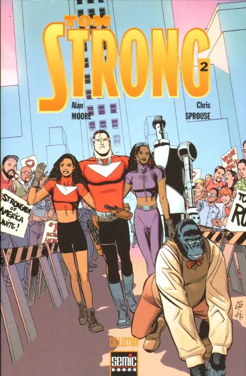 Couverture de l'album Tom Strong Tome 2