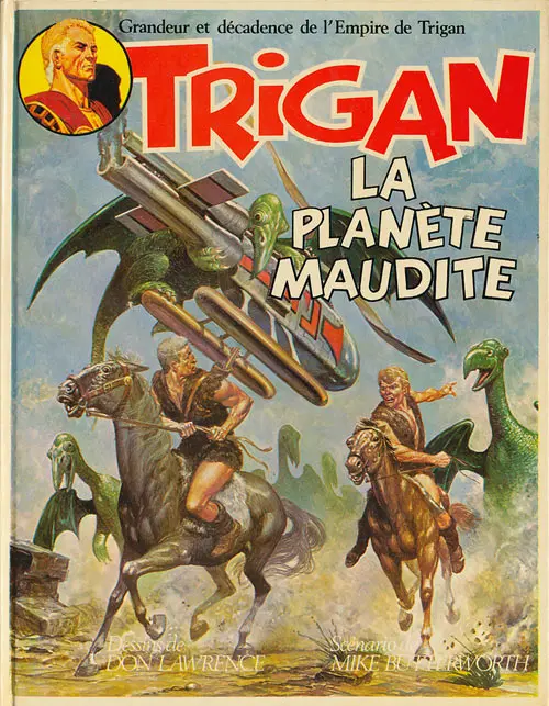 Couverture de l'album Trigan Tome 5 La planète maudite