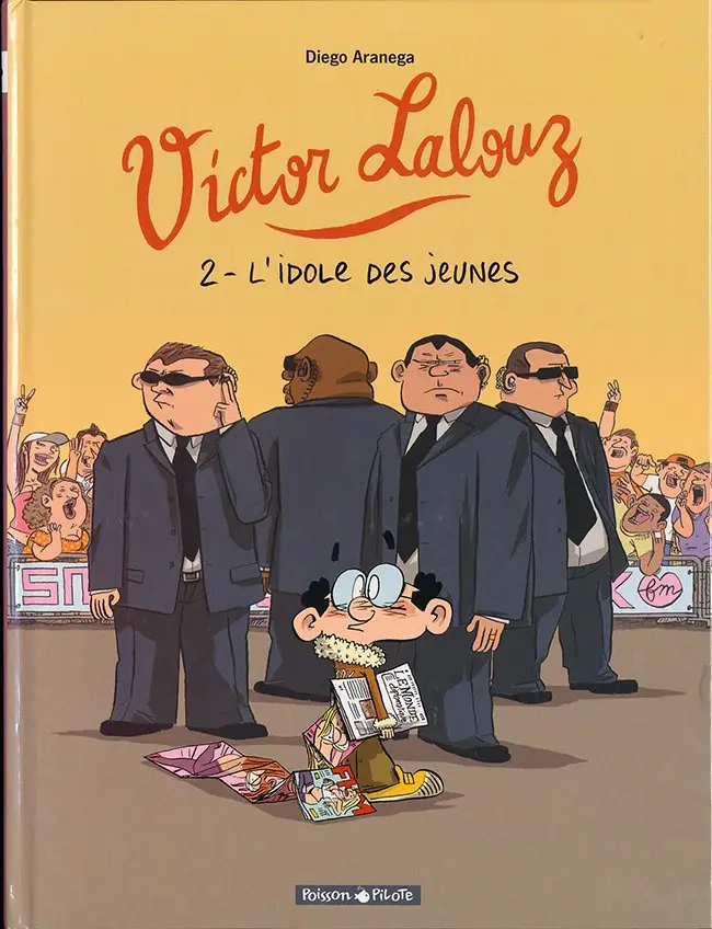 Couverture de l'album Victor Lalouz Tome 2 L'idole des jeunes