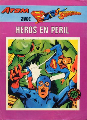 Couverture de l'album Atom Artima Color DC Géant Tome 2 Atom avec Superman - Héros en péril