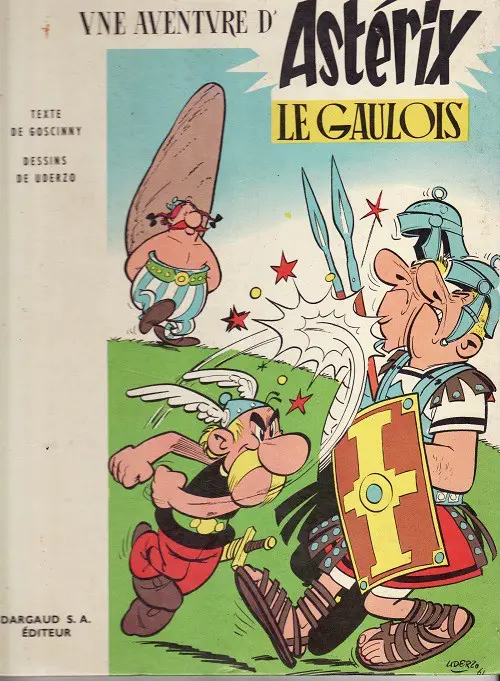 Couverture de l'album Astérix Tome 1 Astérix le gaulois
