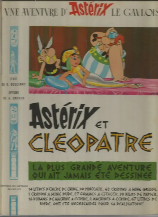 Couverture de l'album Astérix Tome 6 Astérix et Cléopâtre