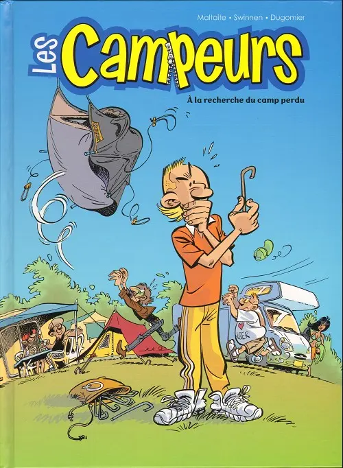 Couverture de l'album Les Campeurs Tome 2 À la recherche du camp perdu