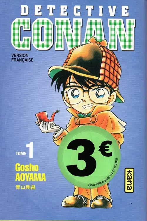 Couverture de l'album Détective Conan Tome 1