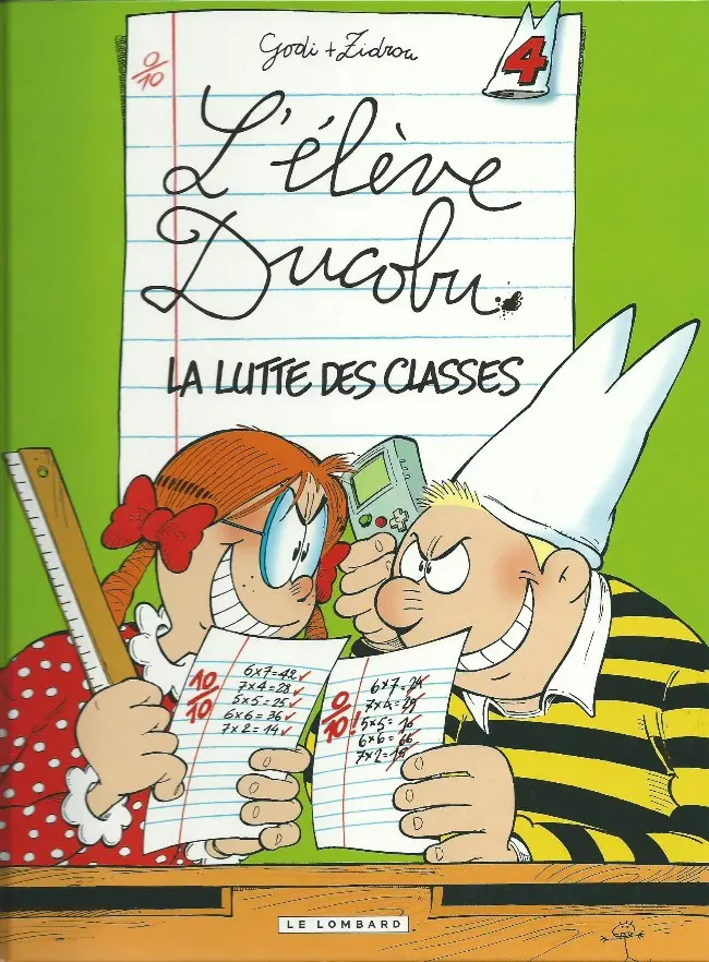 Couverture de l'album L'Élève Ducobu Tome 4 La lutte des classes