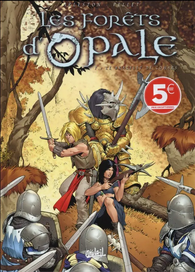 Couverture de l'album Les Forêts d'Opale Tome 1 Le bracelet de Cohars