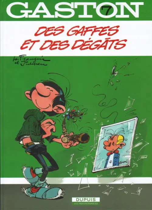 Couverture de l'album Gaston Tome 7 Des gaffes et des dégâts