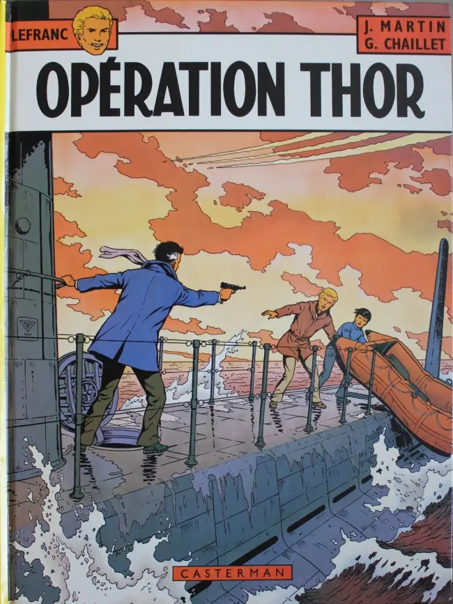 Couverture de l'album Lefranc Tome 6 Opération Thor
