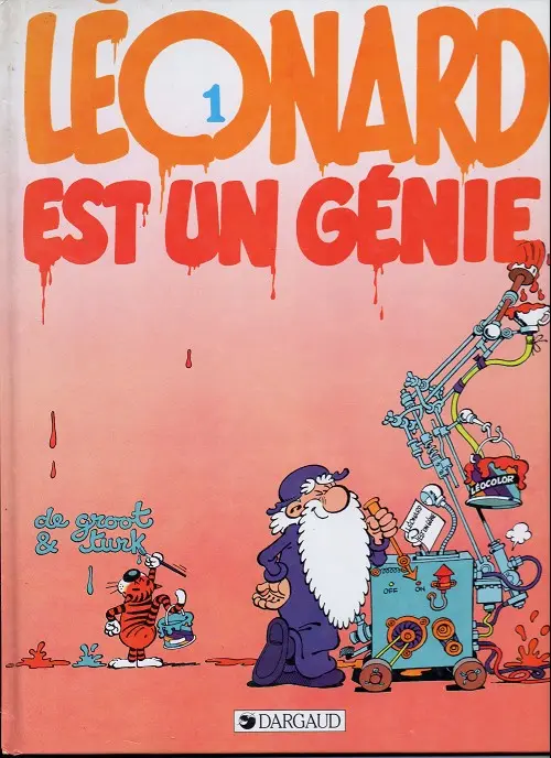 Couverture de l'album Léonard Tome 1 Léonard est un génie