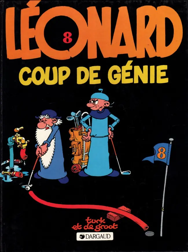 Couverture de l'album Léonard Tome 8 Coup de génie