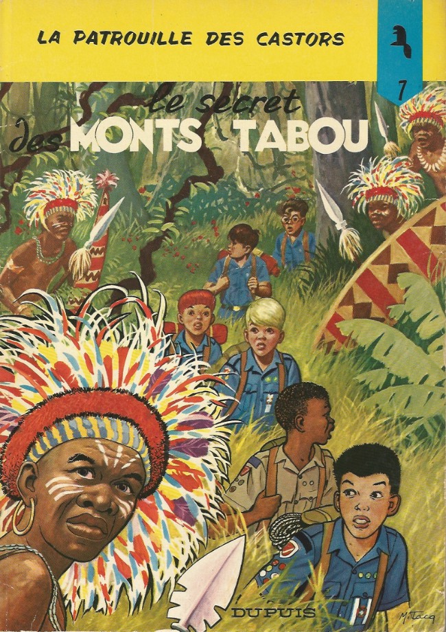 Couverture de l'album La Patrouille des Castors Tome 7 Le secret des Monts Tabou