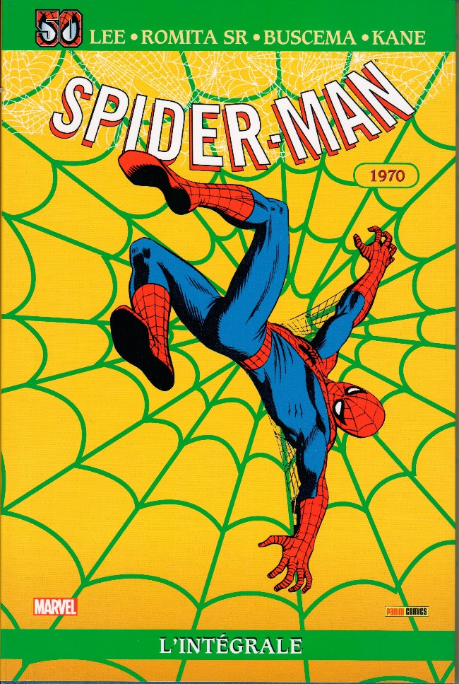 Couverture de l'album Spider-Man - L'Intégrale Tome 8 1970