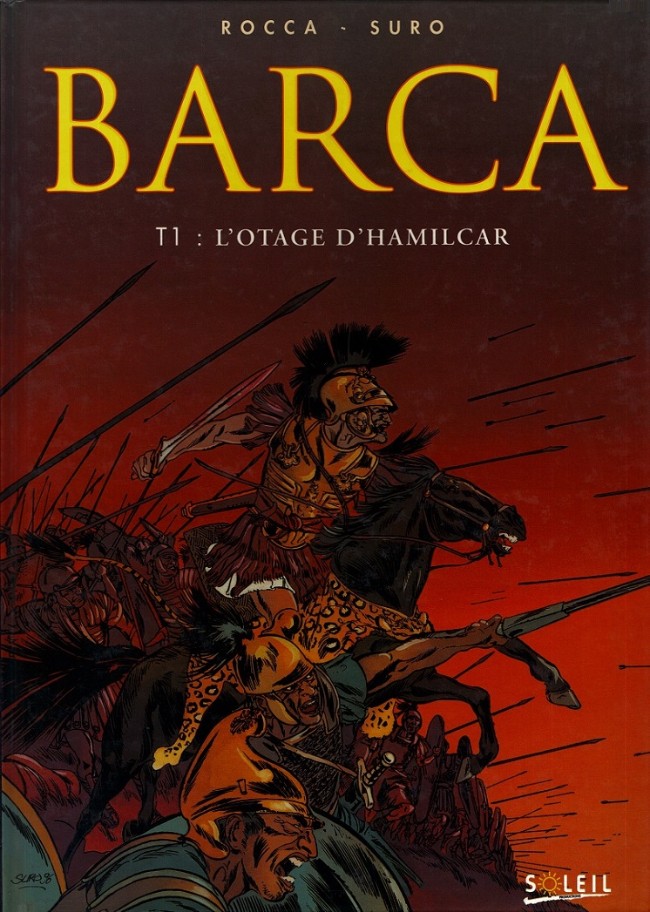 Couverture de l'album Barca Tome 1 L'Otage d'Hamilcar