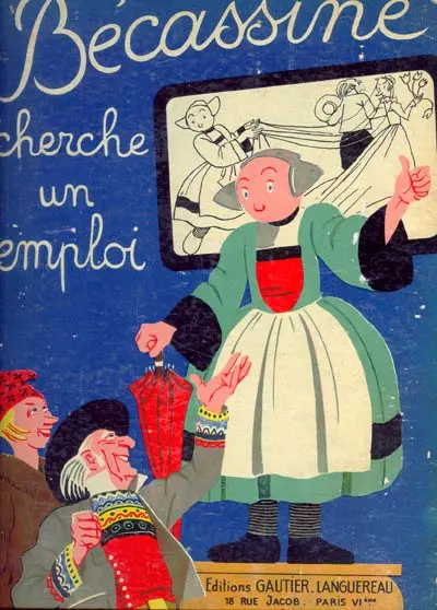 Couverture de l'album Bécassine Tome 23 Bécassine cherche un emploi