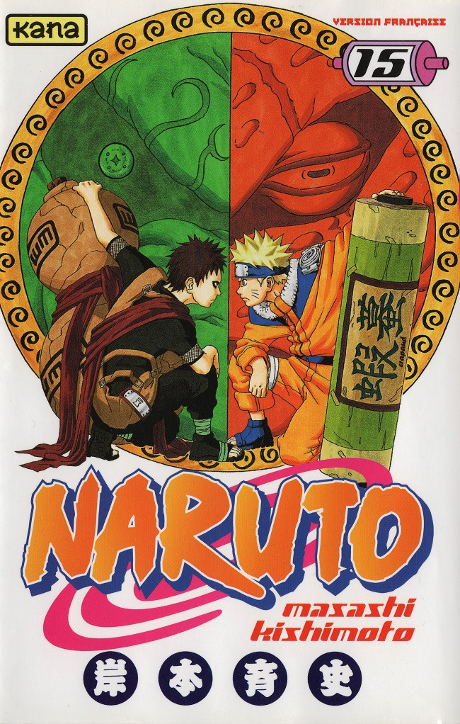 Couverture de l'album Naruto 15 Le répertoire ninpô de Naruto !!