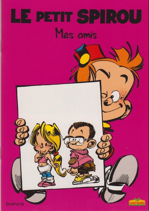 Couverture de l'album Le Petit Spirou Albums publicitaires pour Lunch Garden Mes amis/mijn vriendjes