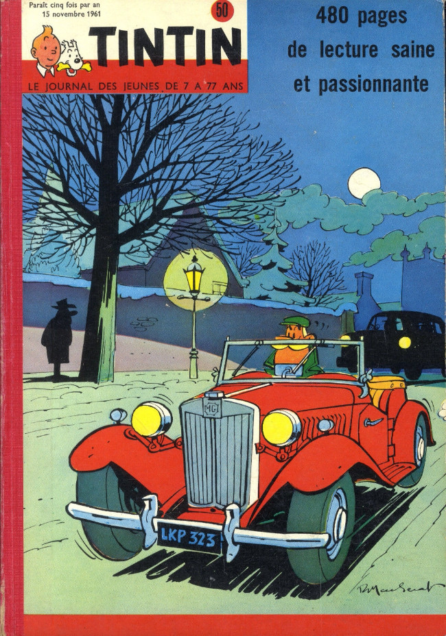 Couverture de l'album Tintin Tome 50