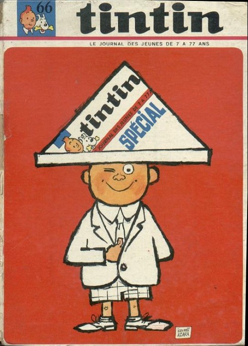 Couverture de l'album Tintin Tome 66 Tintin album du journal (n° 875 à 887)