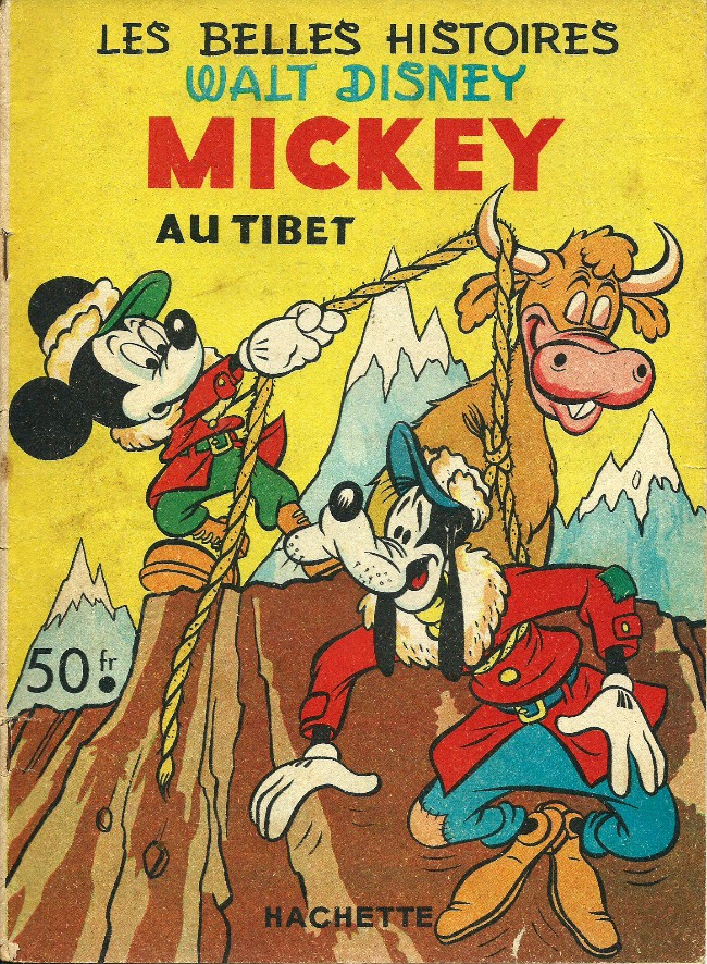 Couverture de l'album Les Belles histoires Walt Disney Tome 44 Mickey au Tibet