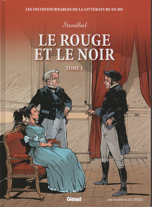 Couverture de l'album Les Incontournables de la littérature en BD Tome 25 Le Rouge et le Noir - Tome 1