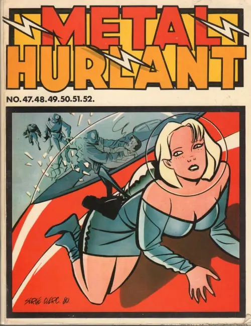 Couverture de l'album Métal Hurlant 11 Recueil Métal Hurlant n°47 à 52