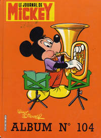 Couverture de l'album Le Journal de Mickey Album N° 104