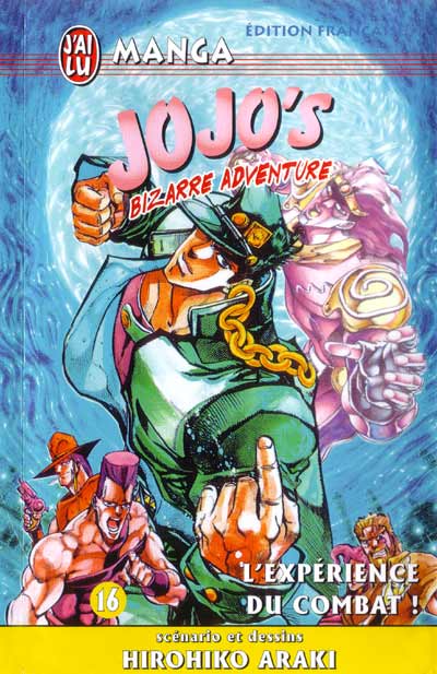 Couverture de l'album Jojo's Bizarre Adventure Tome 16 L'Expérience du combat !