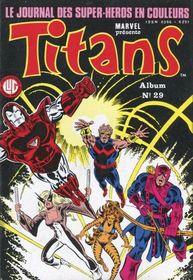 Couverture de l'album Titans Album N° 29