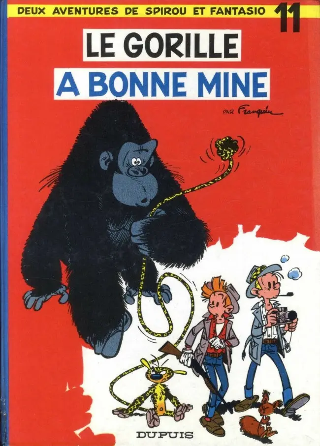 Couverture de l'album Spirou et Fantasio Tome 11 Le gorille a bonne mine