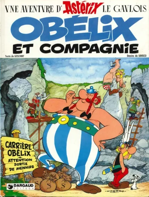 Couverture de l'album Astérix Tome 23 Obélix et compagnie
