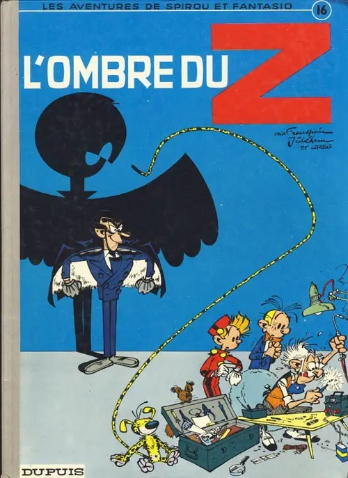 Couverture de l'album Spirou et Fantasio Tome 16 L'ombre du Z