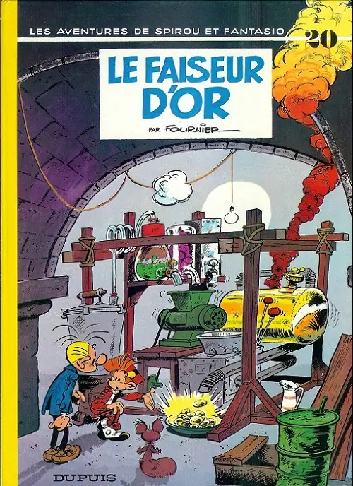 Couverture de l'album Spirou et Fantasio Tome 20 Le faiseur d'or