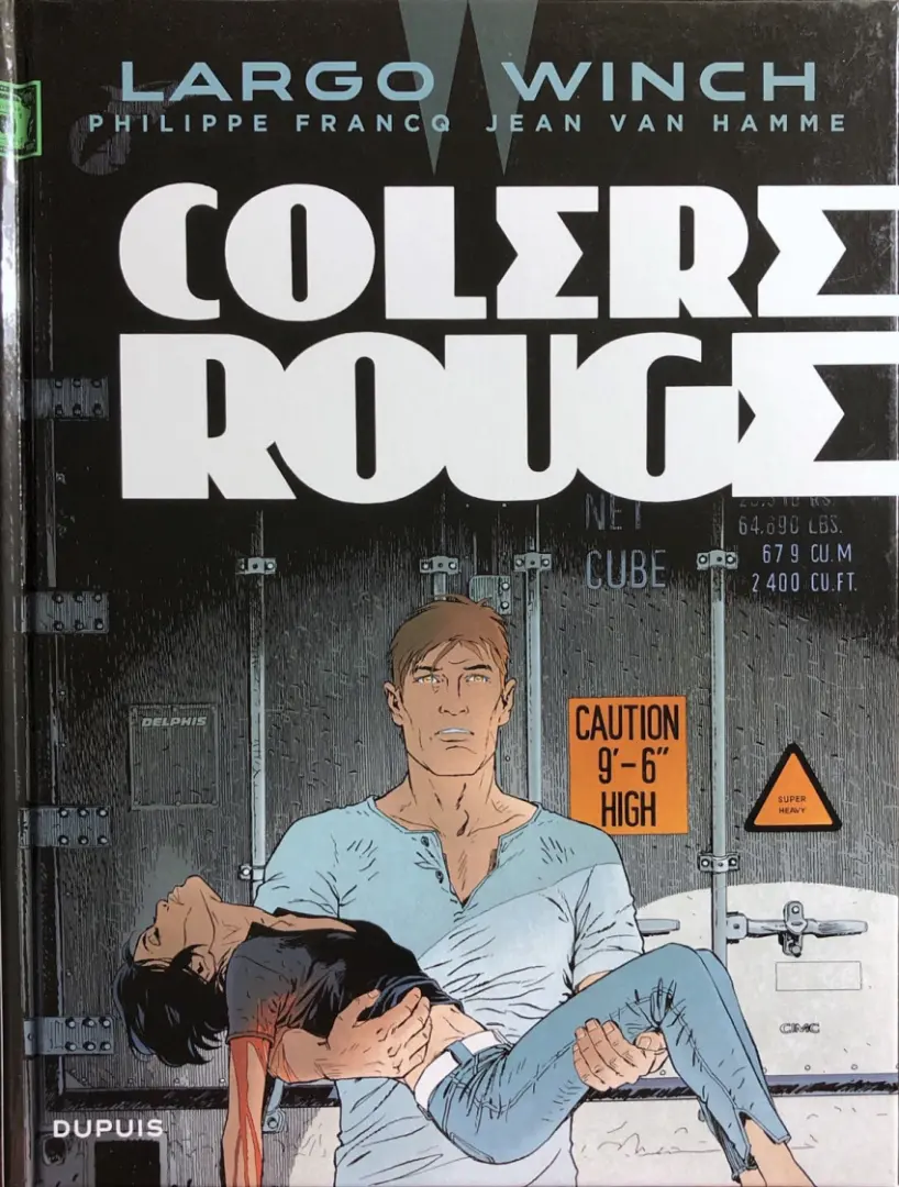 Couverture de l'album Largo Winch Tome 18 Colère Rouge