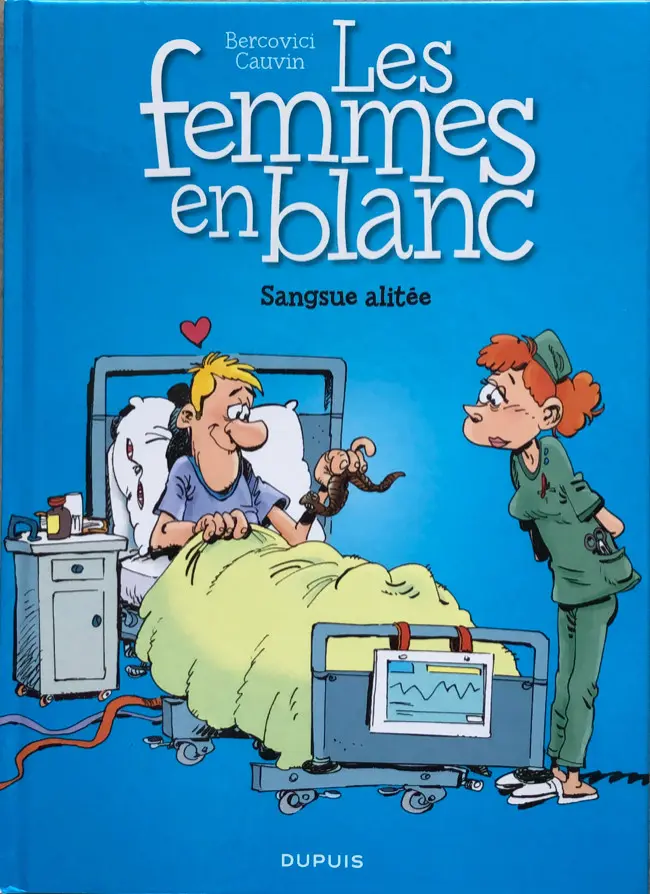 Couverture de l'album Les Femmes en Blanc Tome 33 Sangsue alitée