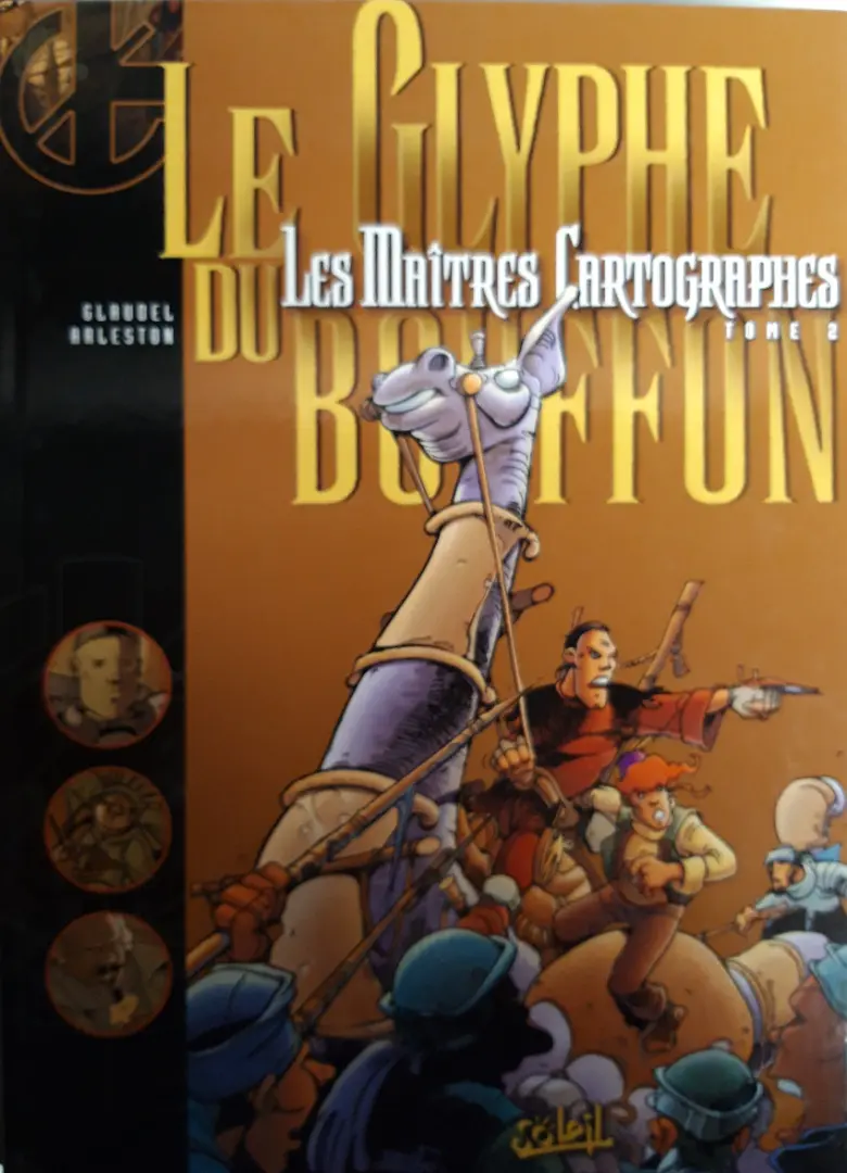 Couverture de l'album Les Maîtres cartographes Tome 2 le glyphe du bouffon