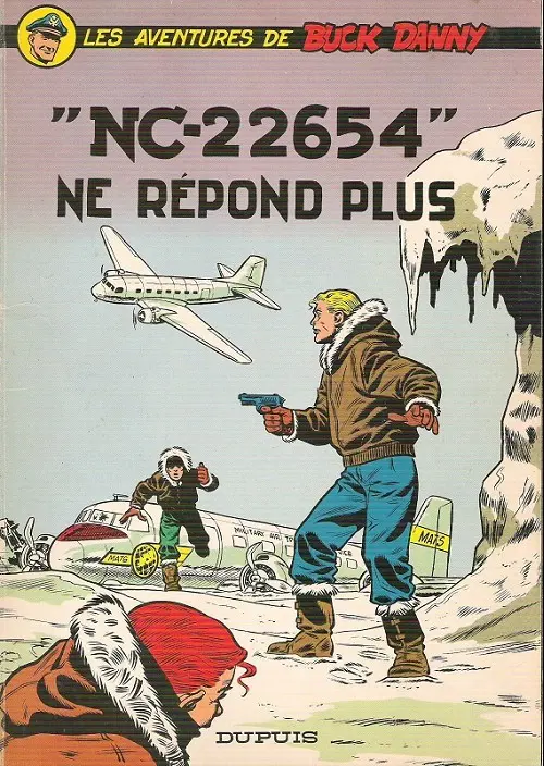 Couverture de l'album Buck Danny Tome 15 NC-22654 ne répond plus