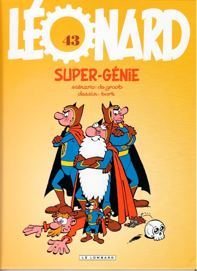 Couverture de l'album Léonard Tome 43 Super-génie